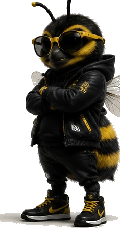 Buzz, mascota estratega de Bee Buzz